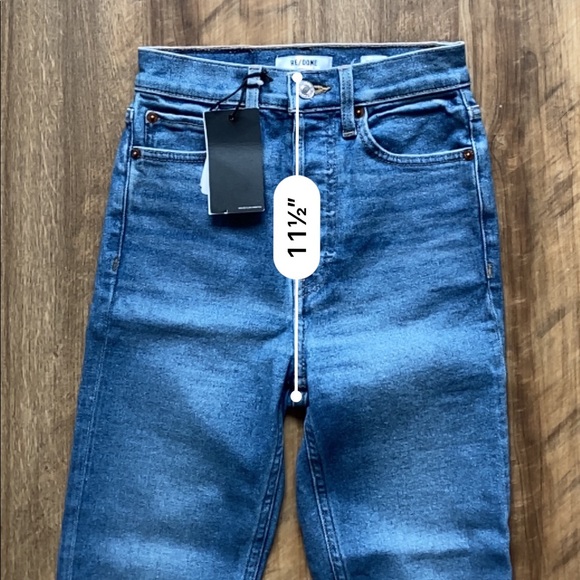 Re/done 90s ultra high rise ankle crop - Picture 10 of 13